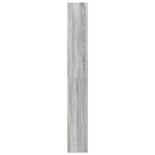 Regal za knjige boja hrasta 80x24x176 cm konstruirano drvo - Sivi hrast sonoma 1 176 cm 80 cm Cijena