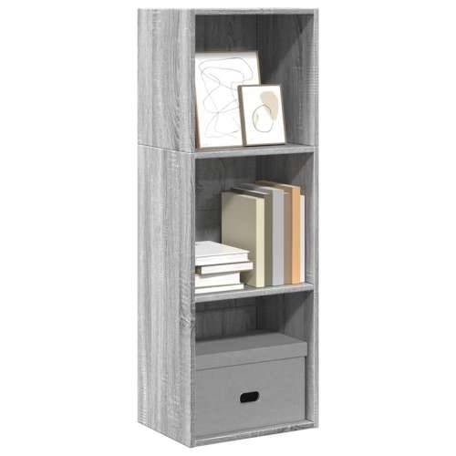 Regal za knjige boja hrasta 40x30x114 cm konstruirano drvo - Sivi hrast sonoma 1 114 cm 40 cm Cijena