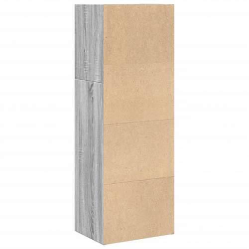 Regal za knjige boja hrasta 40x30x114 cm konstruirano drvo - Sivi hrast sonoma 1 114 cm 40 cm Cijena