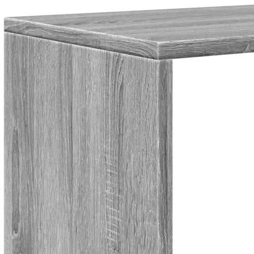 Pregrada / regal za knjige 3 razina sonoma 99x29x99 cm drveni - Sivi hrast sonoma 1 99 cm Cijena
