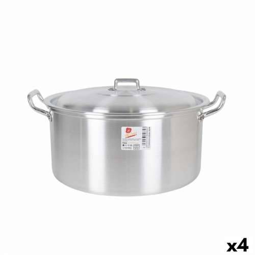 Duboka tava s poklopcem Aluminij 38,5 x 33 x 18,5 cm (4 kom.) Cijena
