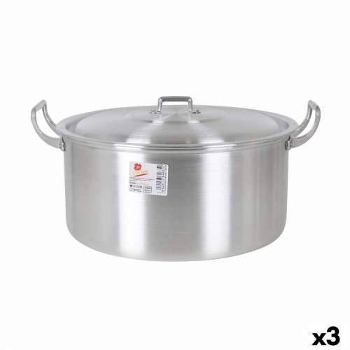 Duboka tava s poklopcem Aluminij 41 x 33 x 19 cm (3 kom.) Cijena