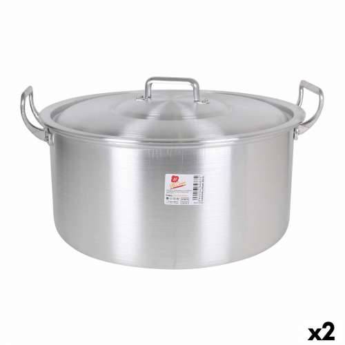 Duboka tava s poklopcem Aluminij 44 x 39 x 21 cm (2 kom.) Cijena