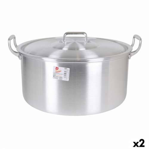 Duboka tava s poklopcem Aluminij 45 x 39 x 22 cm (2 kom.) Cijena