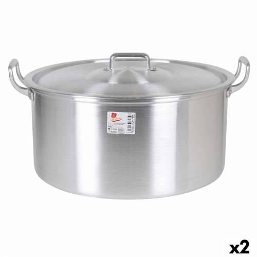 Duboka tava s poklopcem Aluminij 49 x 41 x 24 cm (2 kom.) Cijena