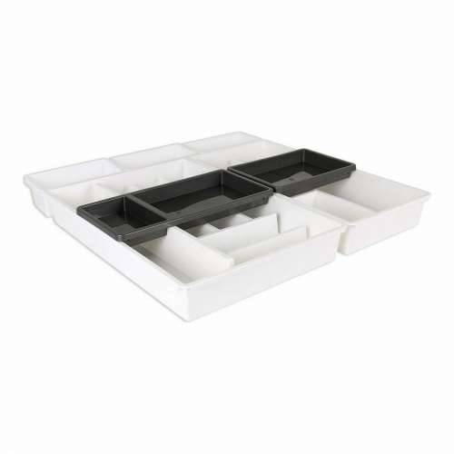 Organizator Pribora za Jelo Tontarelli Bella Bijela 7 Dijelovi 49,5 x 49,2 x 6,7 cm (4 kom.) Cijena