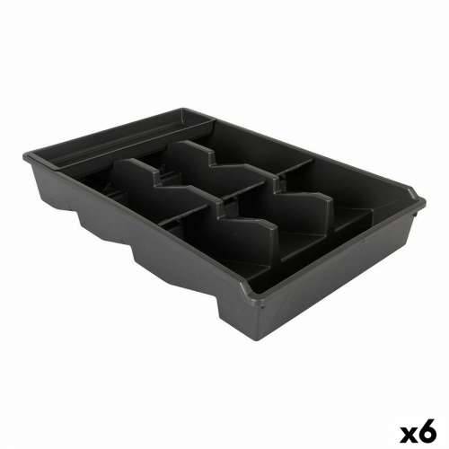 Organizator Pribora za Jelo Tontarelli Bella plus Crna 43,6 x 28,7 x 7,13 cm (6 kom.) Cijena