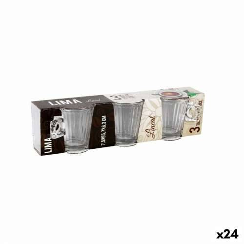 Set Šalica za Kavu Lima lineal 3 Dijelovi (24 kom.) Cijena