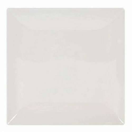 Plakans šķīvis La Mediterránea Elite Gres Keramika Bjelokost 26,5 x 26,5 x 2,5 cm (6 kom.) Cijena