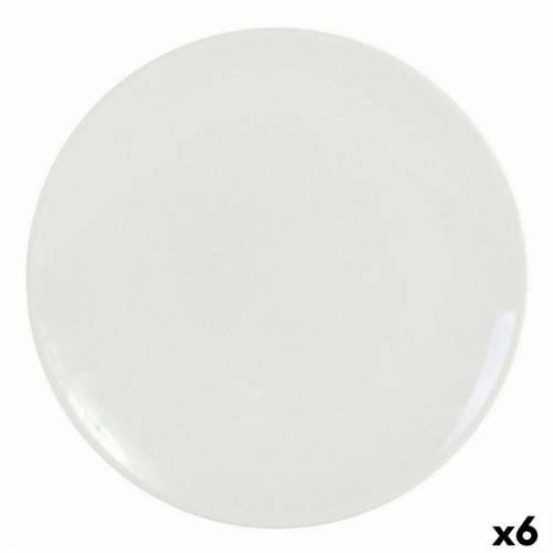 Plakans šķīvis La Mediterránea GR39659 Gres Keramika Bjelokost (6 kom.) (26 cm) Cijena