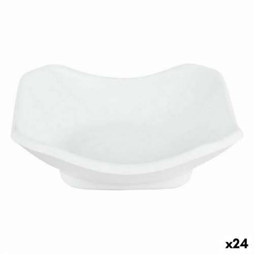 Set za Degustaciju Viejo Valle Troya Bijela Melamin Kvadratno 11 x 11 x 3,5 cm (24 kom.) Cijena
