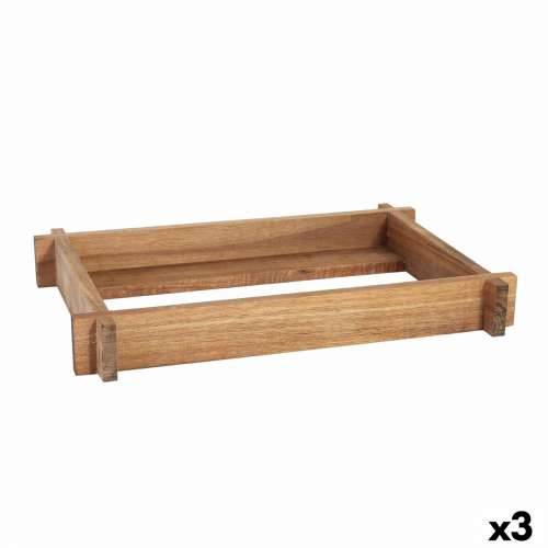 Stol za posluživanje Viejo Valle Drvo akacije 26,5 x 16,2 x 4 cm (3 kom.) Cijena