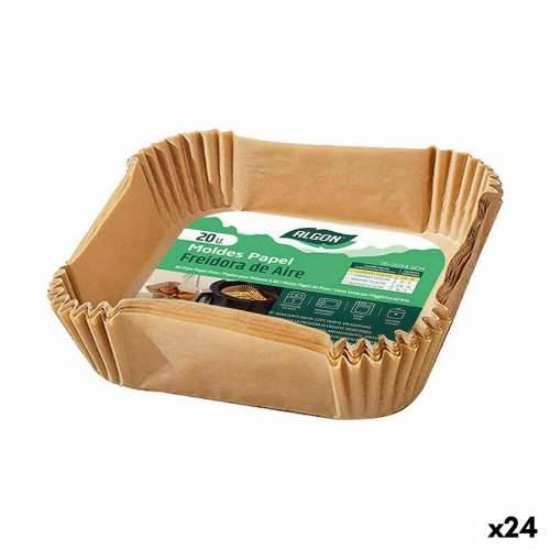 Papir za zračnu fritezu Algon 20 cm Friteza bez Ulja (24 kom.) Cijena