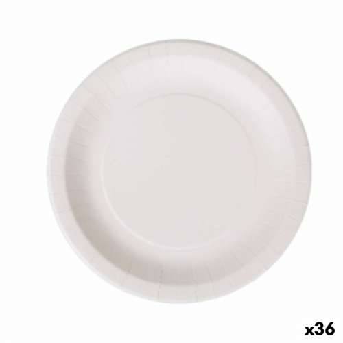 Set tanjura Algon Jednokratne Bijela Karton 28 cm (36 Jedinice) Cijena
