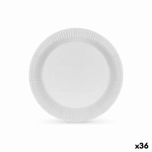 Set tanjura Algon Karton Jednokratne Bijela (36 Jedinice) Cijena