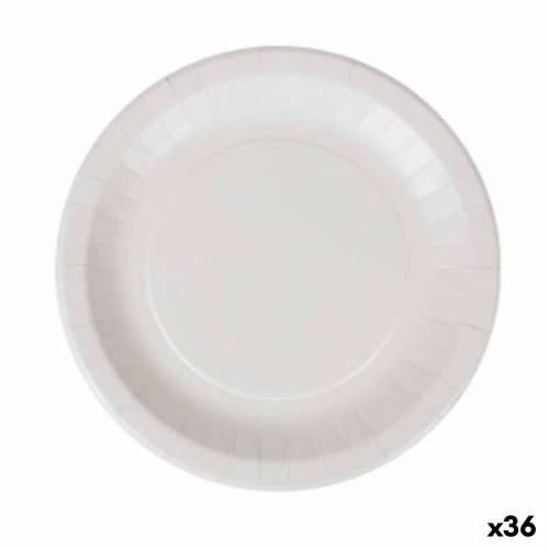 Set tanjura Algon Jednokratne Bijela Karton 28 cm (36 Jedinice) Cijena