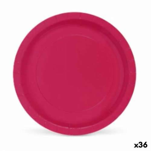 Set tanjura Algon Bordo Jednokratne Karton 20 x 20 x 1,5 cm (36 Jedinice) Cijena