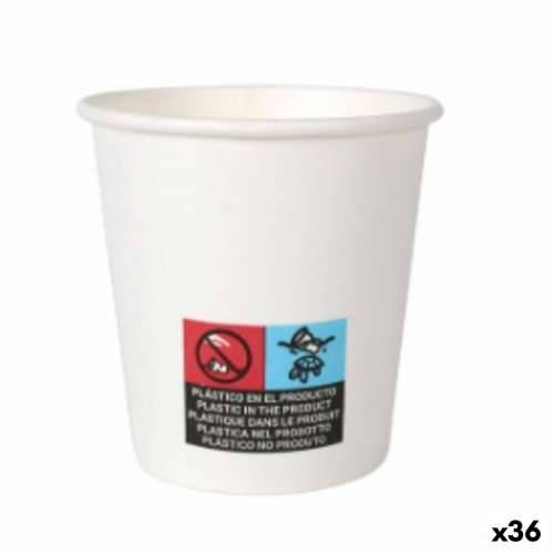 Set Čaša Algon Karton Jednokratne Bijela 36 Jedinice 120 ml (50 Dijelovi) Cijena