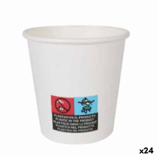Set Čaša Algon Karton Jednokratne Bijela 24 kom. 120 ml (100 Dijelovi) Cijena