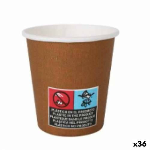 Set Čaša Algon Karton Jednokratne Smeđa 36 Jedinice 80 ml (50 Dijelovi) Cijena