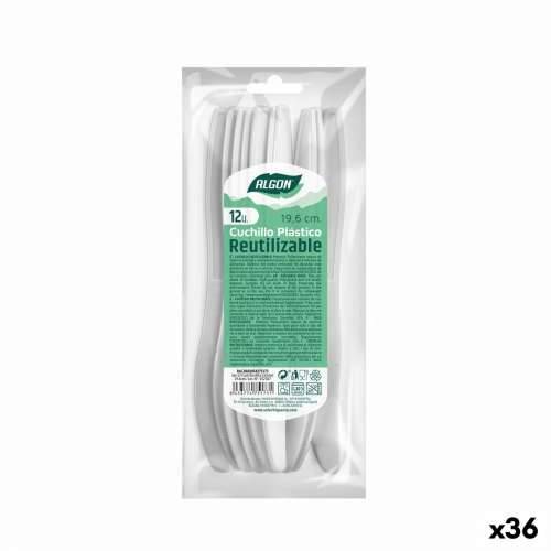 Set Noževa Algon Za višekratnu uporabu Bijela 36 Jedinice 19,6 cm Cijena