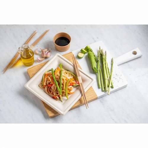 Set tanjura Algon Jednokratne Bijela Šećerna trska Kvadratno 26 cm (8 kom.) Cijena