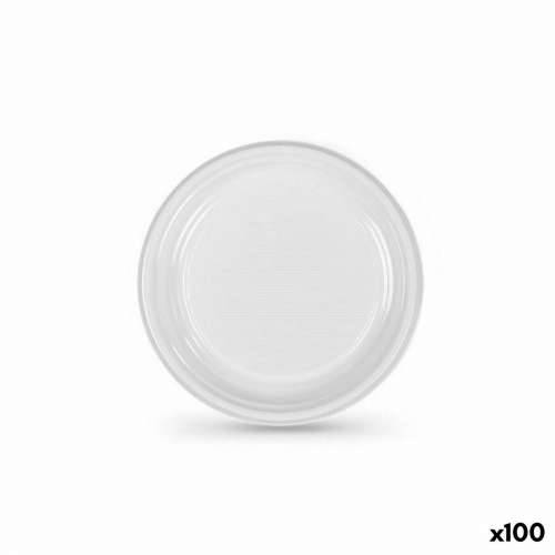 Set tanjura za višekratnu uporabu Algon Bijela Plastika (6 kom.) Cijena