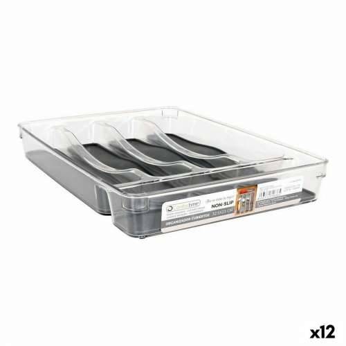 Organizator Pribora za Jelo Confortime Non Slip Pet 32,5 x 23 x 4,5 cm (12 kom.) Cijena