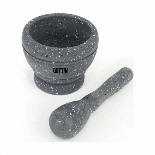 Kuhinjski mužar Quttin Plastika 11 x 9 cm Crna (12 kom.) Cijena