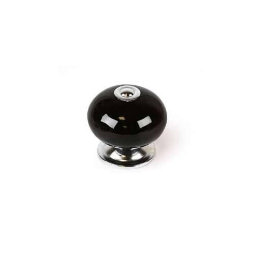 Zatvarač jabučica Rei e517 Crna Metal Ø 40 x 36 mm 4 Dijelovi Cijena
