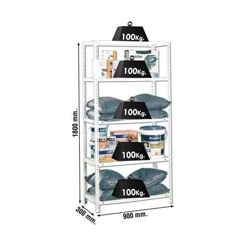 Polica Simon Rack Comfort 5/300 Metal 5 Police 500 kg (180 x 90 x 30 cm) Cijena