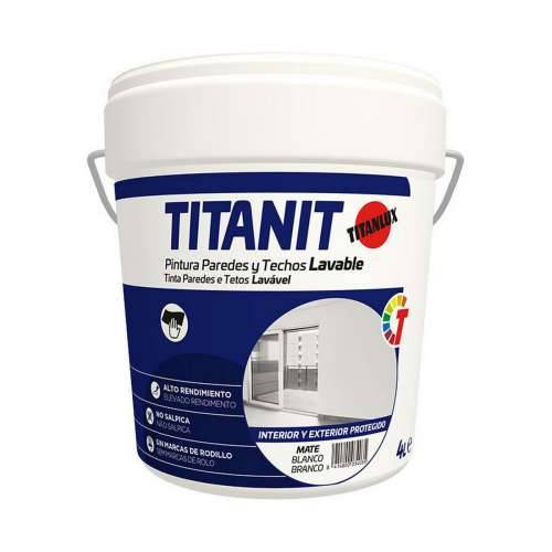 Boja Titanlux Titanit 029190004 Strop Zid Perivo Bijela Mat 4 L Cijena