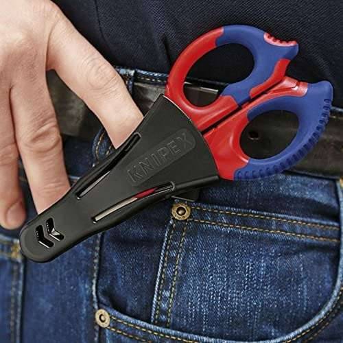 Električarske škare Knipex 9505155sb 130 x 32 x 155 mm Kaljeno Staklo Nehrđajući Čelik Cijena
