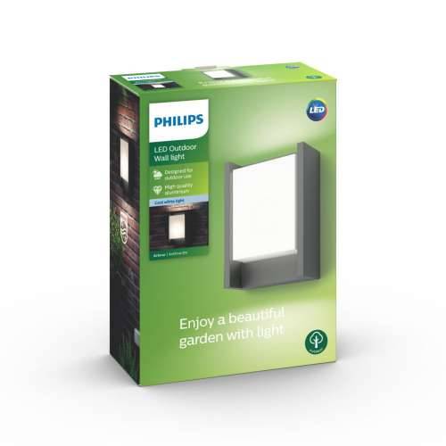 Zidna LED svjetiljka Philips 16460/93/P3 Antracitna Aluminij 6 W 600 lm A++ (4000 K) (1 kom.) Cijena