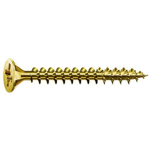 Kutija za vijke SPAX Yellox Drvo Ravna glava 125 Dijelovi (4 x 40 mm) Cijena