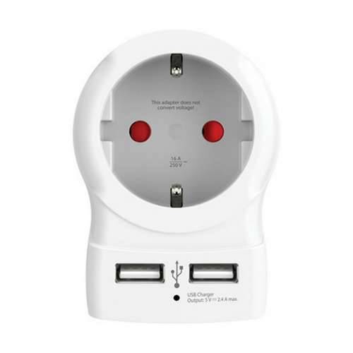 Adapter za Utičnice Skross 1500282 USB x 2 europski 2,4 A Cijena