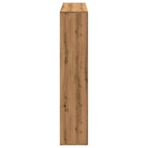 Ormarić z knjige boja hrasta 137,5x29x137,5cm konstruirano drvo - artisian oak 1 137.5 cm Cijena