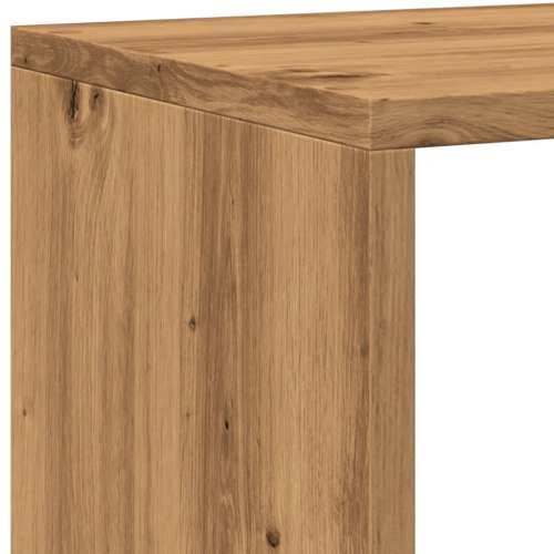 Ormarić z knjige boja hrasta 137,5x29x137,5cm konstruirano drvo - artisian oak 1 137.5 cm Cijena