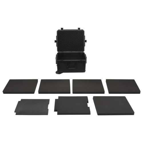 Prijenosni kovčeg crni 62,5 x 49,5 x 37 cm PP - 62.5 x 49.5 x 37 cm Cijena