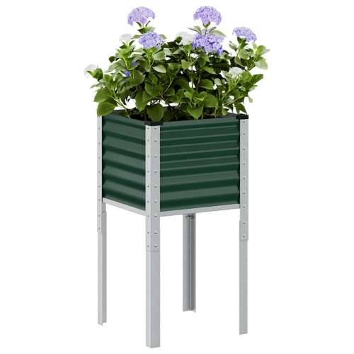 Vrtna sadilica zelena 45x45x88 cm čelična - Čelik/zelena 45 x 45 x 88 cm 1 Cijena