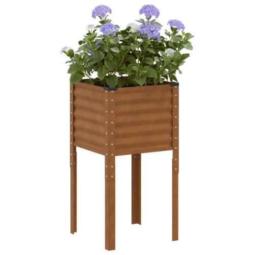 Vrtna sadilica 45 x 45 x 88 cm od pohabanog čelika - Otporni čelik / smeđa 45 x 45 x 88 cm 1 Cijena