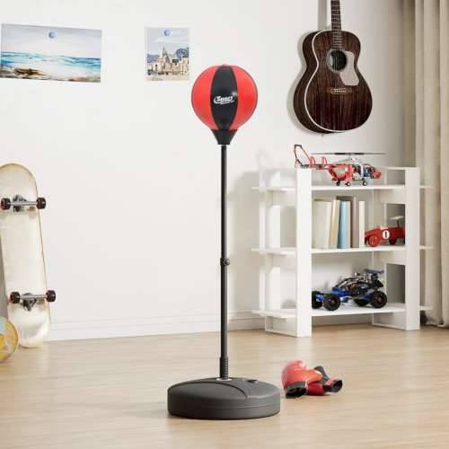 Set lopte za udaranje s rukavicama i crpkom podesivi 81-122 cm Cijena