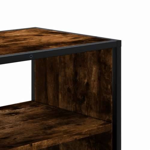 TV ormarić boja dimljenog hrasta 100x31x39,5 cm konstruirano - Dimljeni hrast 1 100 cm Cijena