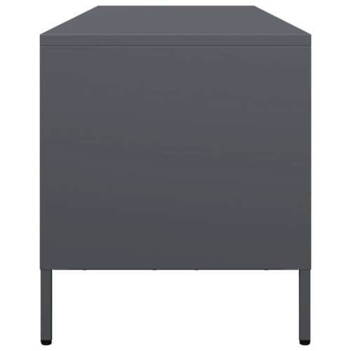 TV ormarić antracit 135 x 39 x 43,5 cm hladno valjani čelik - Antracit 1 135 cm Cijena