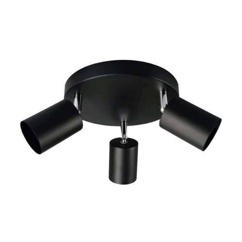 Stropna svjetiljka EDM 32035 Crna Metal 50 W Ø 20 x 9 x 14,6 cm GU10 Cijena