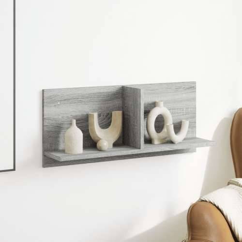 Zidni ormarić boja hrasta 70x16,5x30 cm konstruirano drvo - Sivi hrast sonoma 70 x 16.5 x 30 cm 1 Cijena