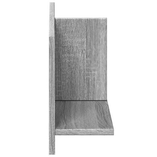 Zidni ormarić boja hrasta 70x16,5x30 cm konstruirano drvo - Sivi hrast sonoma 70 x 16.5 x 30 cm 1 Cijena