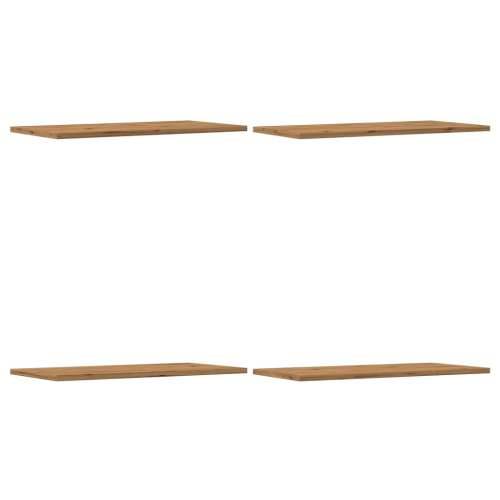Zidne police 4 kom boja hrasta 60x30x1,5 cm konstruirano drvo - hrast artisan 60 x 30 x 1.5 cm 4 Cijena