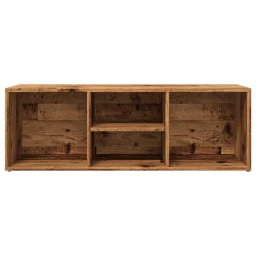 Klupa za spremanje obuće boja staro drvo 105x35x35 cm drvene - Staro drvo 1 Cijena