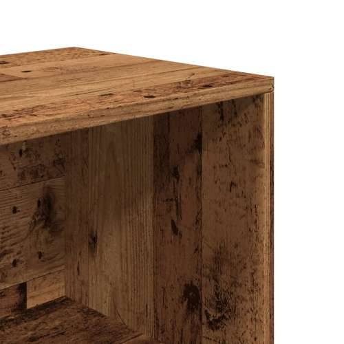 Klupa za spremanje obuće boja staro drvo 105x35x35 cm drvene - Staro drvo 1 Cijena